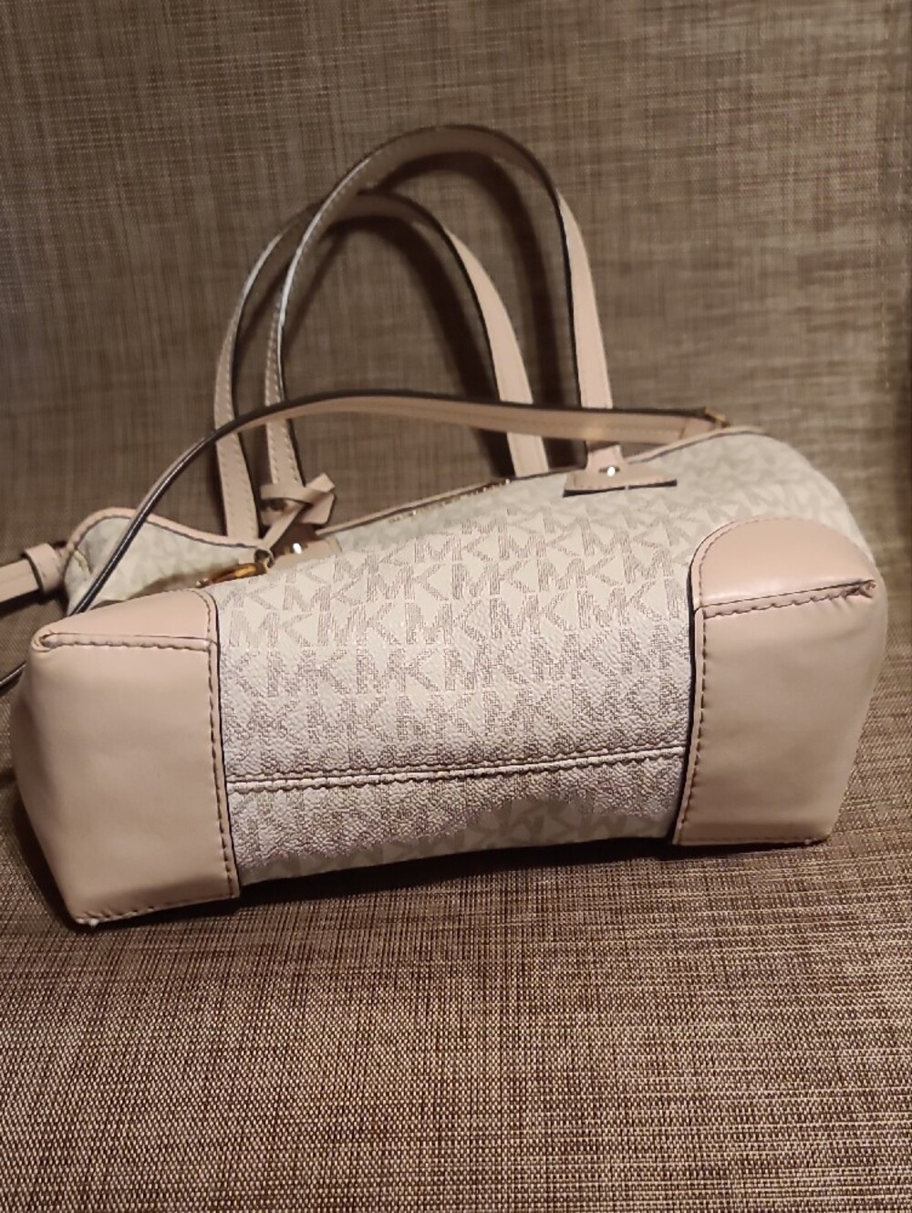 Michael Kors Pink Logo Tote Bag - Picture 7 of 13